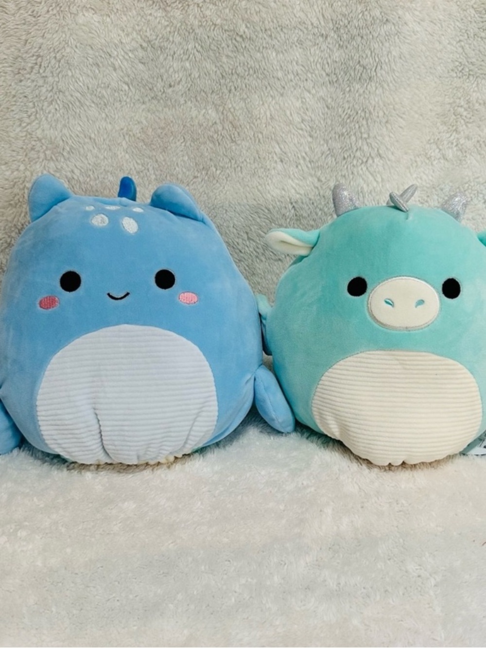 FlipAMallows by Squishmallow- Miles and Lune.Cute Dinosaur/dragon